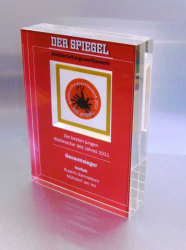 "Die besten Blattmacher des Jahres" - SPIEGEL-Verlag Rudolf Augstein GmbH & Co. KG