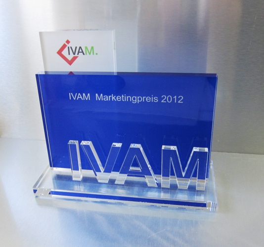 "Marketingpreis" - IVAM - Fachverband für Mikrotechnik